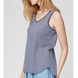 T-19WST4142 Striped Top  Woman THOUGHT